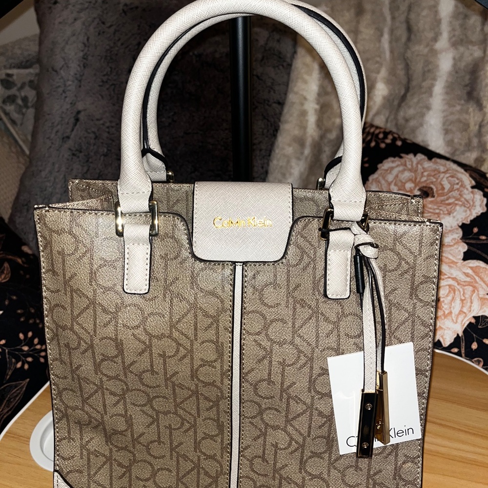 Calvin’s Klein Monogram Satchel - Picture 5 of 13